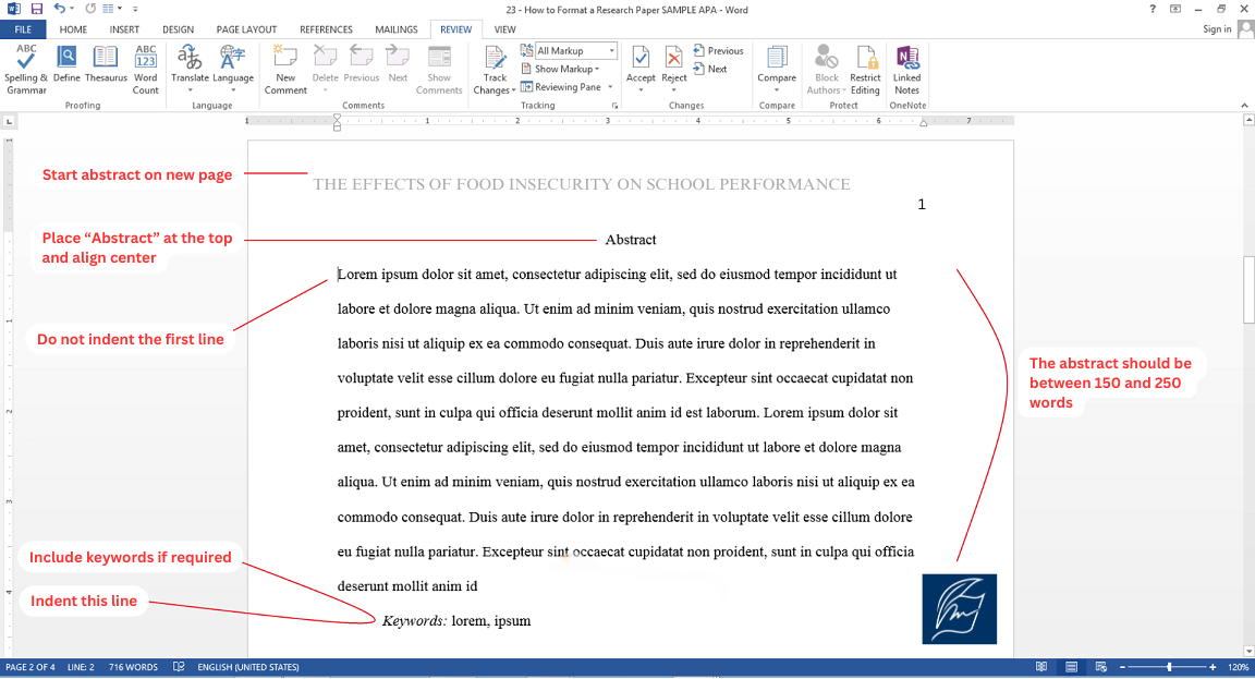 Manuscript formatting sample Manuscript formatting sample