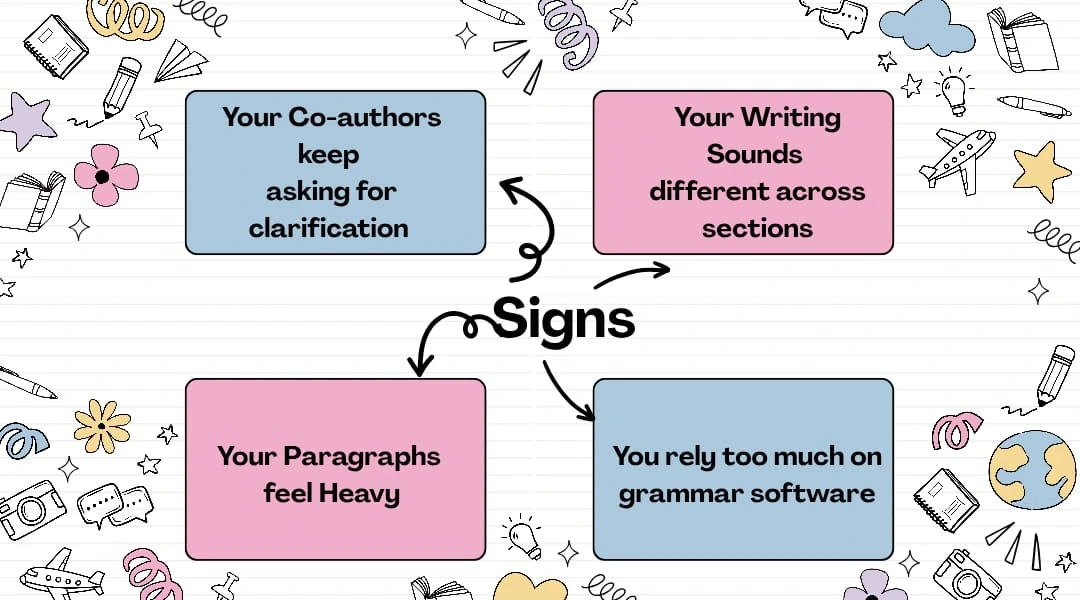 signs your manuscript needs editing