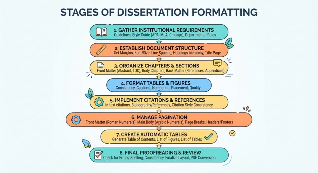 Step by Step Dissertation Chapter 4 and 5 Formatting Review Workflow
