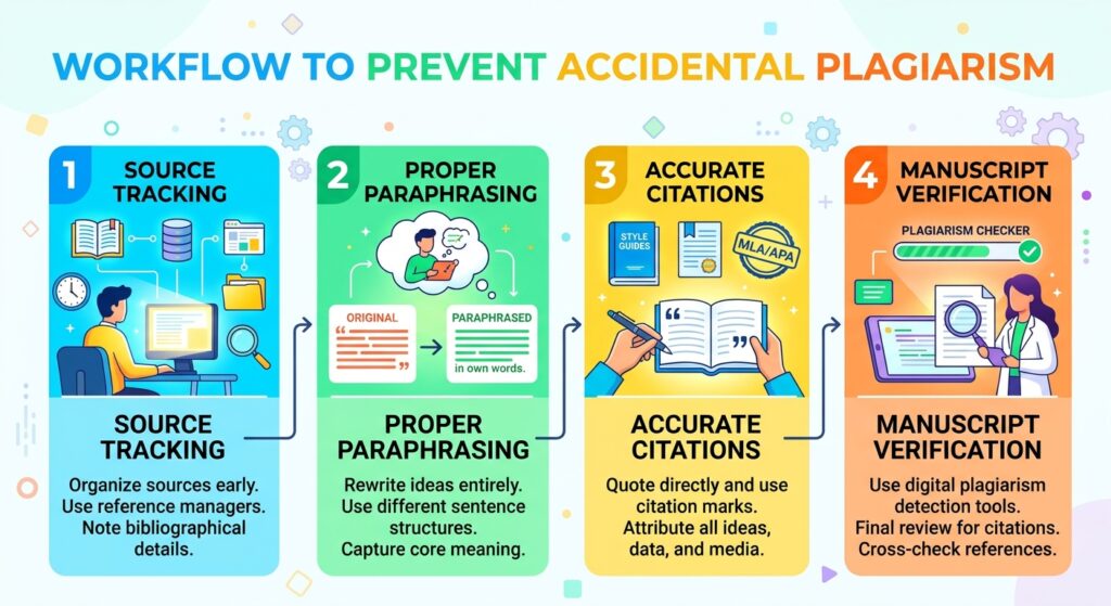 how to avoid accidental plagiarism